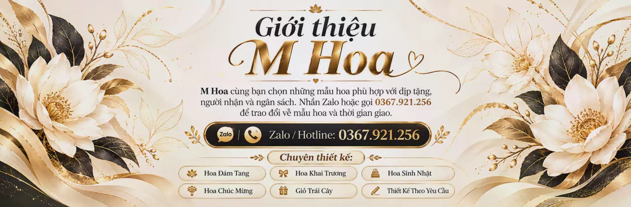 Ảnh bìa Shop hoa tươi Xã Trà Ôn Vĩnh Long - Thêm sắc hoa cho ngày vui